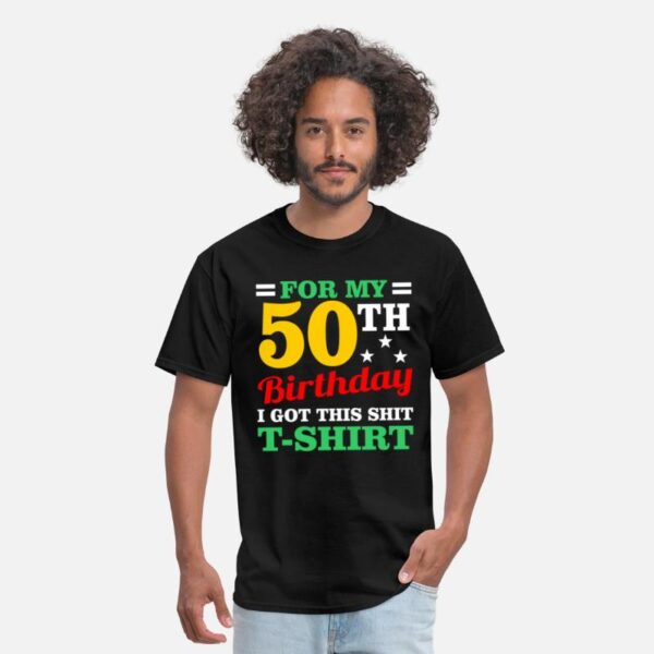 50th Birthday black photo 1