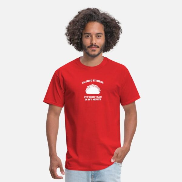 Fit This Fitness Taco Funny Gym red photo 1