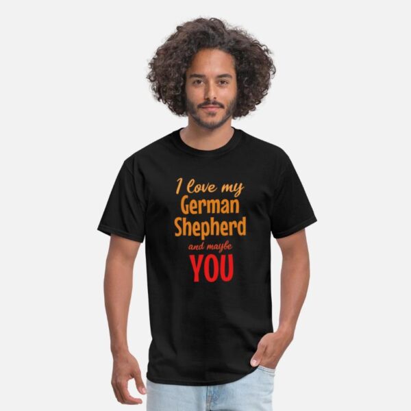 Funny German Shepherd owner joke quote black photo 1