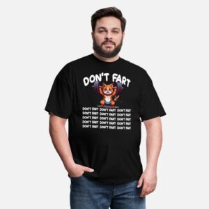Funny Gym Cat Don't Fart Weightlifting for a Gym black photo 3