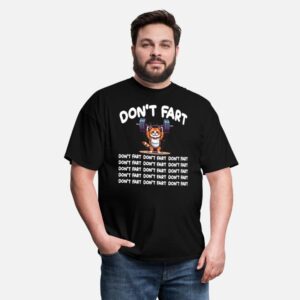 Funny Gym Cat Don't Fart Weightlifting for a Gym black photo 3