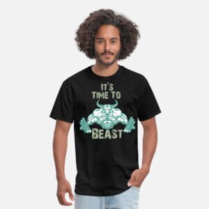 Funny Gym Shirt cool Exercise Workout Gym T-Shirt black photo 1