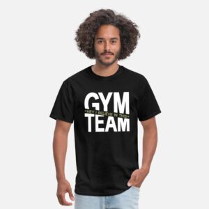 Funny Gym Shirt cool Exercise Workout Gym T-Shirt black photo 1