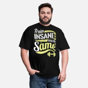 Funny Gym Shirt cool Exercise Workout Gym T-Shirt black photo 3