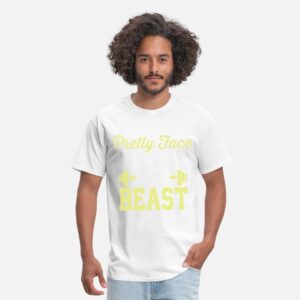 Funny Gym Shirt cool Exercise Workout Gym T-Shirt white photo 1