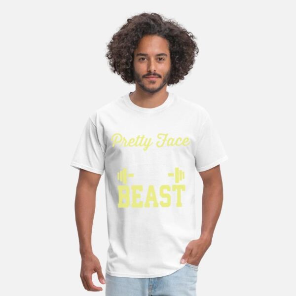 Funny Gym Shirt cool Exercise Workout Gym T-Shirt white photo 1