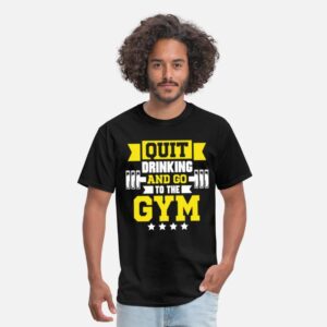 Go to the Gym Funny Gym Workout Fitness Weightlift black photo 1