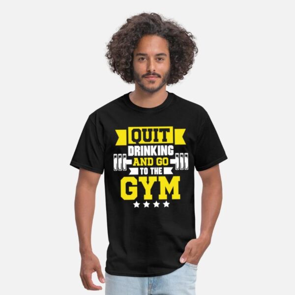 Go to the Gym Funny Gym Workout Fitness Weightlift black photo 1