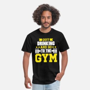 Go to the Gym Funny Gym Workout Fitness Weightlift black photo 1