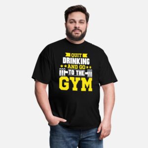 Go to the Gym Funny Gym Workout Fitness Weightlift black photo 3