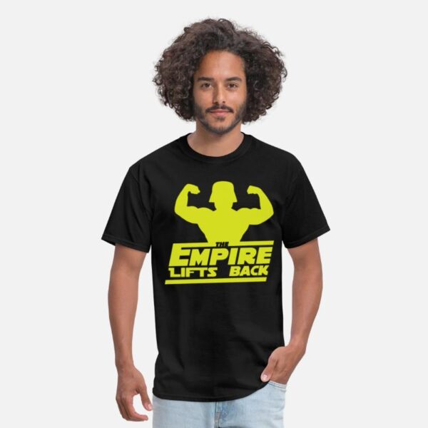 Gym Shirt cool Exercise Funny Workout Gym T-Shirt black photo 1