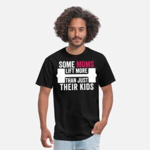 Gym Shirt cool Exercise Funny Workout Gym T-Shirt black photo 1