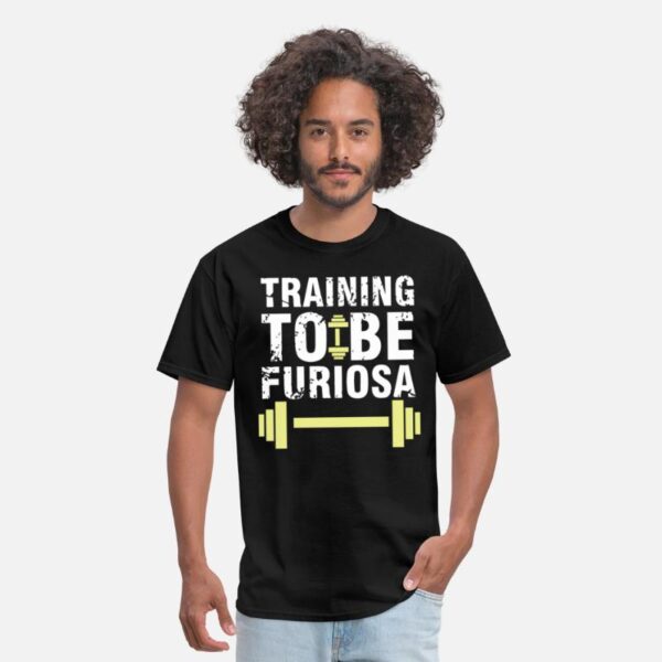 Gym Shirt cool Exercise Funny Workout Gym T-Shirt black photo 1