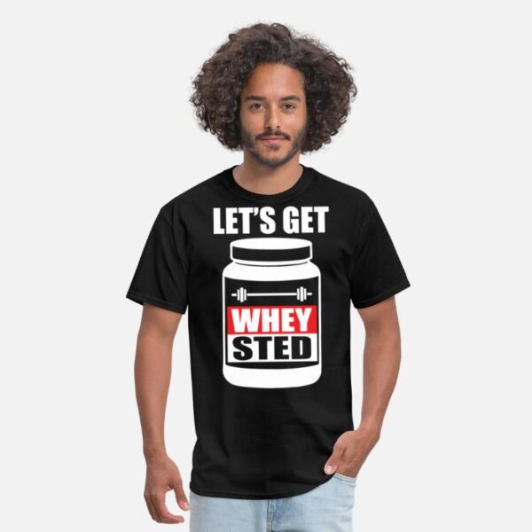 Gym Shirt cool Exercise Funny Workout Gym T-Shirt black photo 1