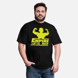 Gym Shirt cool Exercise Funny Workout Gym T-Shirt black photo 3