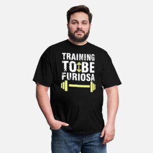 Gym Shirt cool Exercise Funny Workout Gym T-Shirt black photo 3