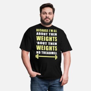 Gym Shirt cool Exercise Funny Workout Gym T-Shirt black photo 3