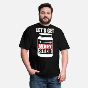 Gym Shirt cool Exercise Funny Workout Gym T-Shirt black photo 3