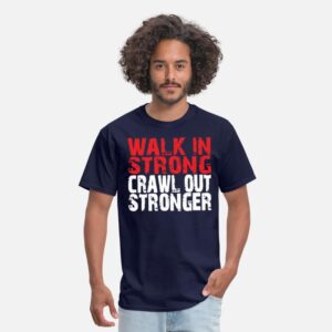 Gym Shirt cool Exercise Funny Workout Gym T-Shirt navy photo 1