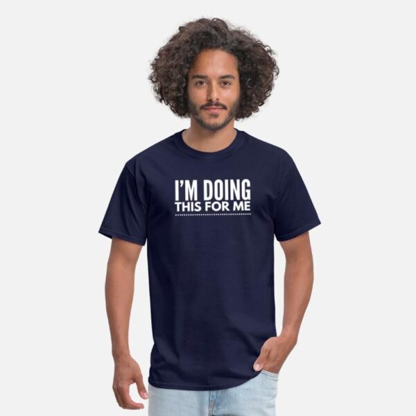 Gym Shirt funny navy photo 1