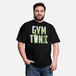 Gym Tonic Exercise And Cocktails Funny Gym Workout black photo 3