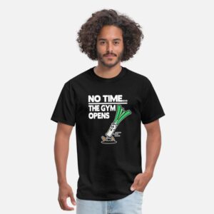 No time gym training gym leek funny black photo 1
