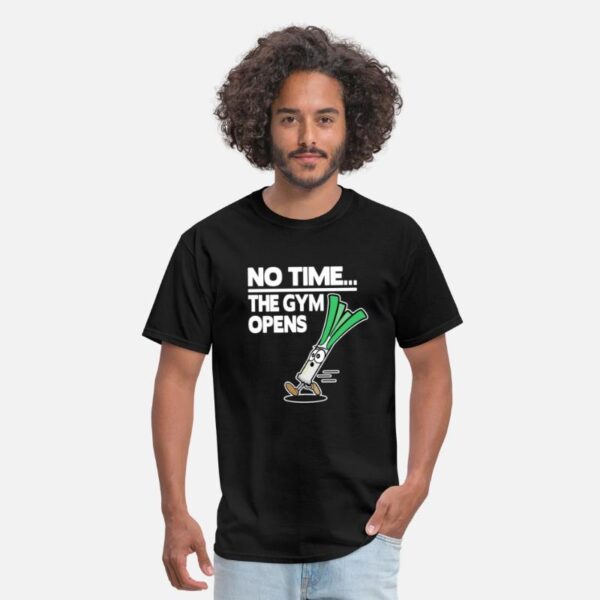 No time gym training gym leek funny black photo 1