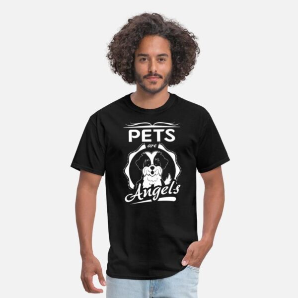 Pets are Angels black photo 1