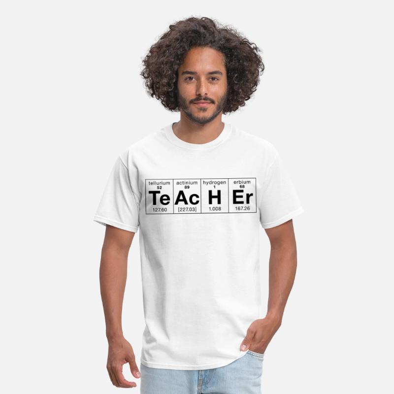 Teacher Made of Elements white photo 1