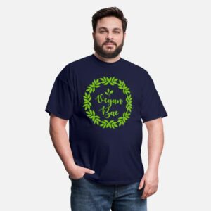 Vegan Bae.Vegan. Gifts for Vegans. Eat Vegan. navy photo 3