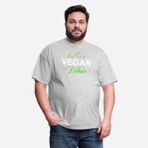 Vegan Vibes Veganism Vegans heather gray photo 3