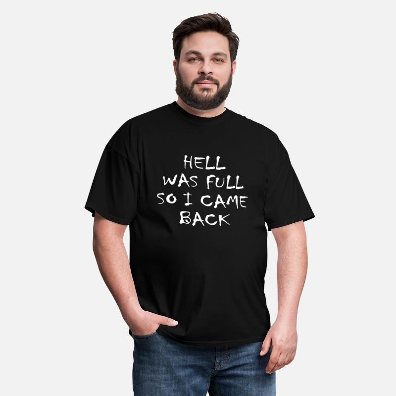 hell was full so I came back science t shirts black photo 3
