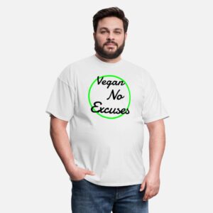 vegan - preachy vegan white photo 3