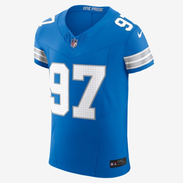 Aidan Hutchinson Detroit Lions Men's Nike Dri-FIT NFL Elite Football Jersey 1