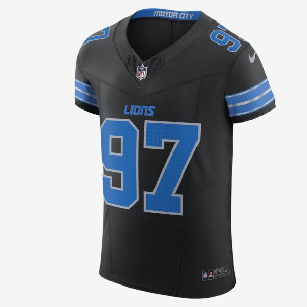 Aidan Hutchinson Detroit Lions Men's Nike Dri-FIT NFL Elite Football Jersey 1