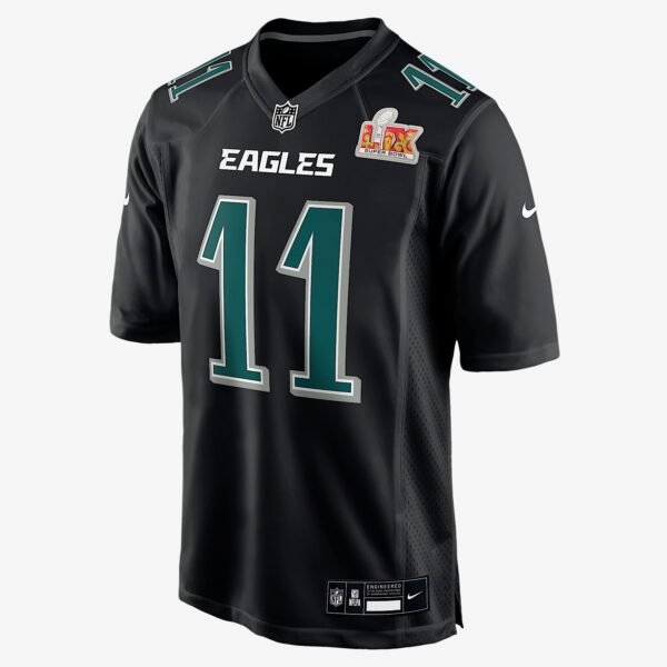 A.J. Brown Philadelphia Eagles Super Bowl LIX Men's Nike NFL Game Fashion Jersey 1