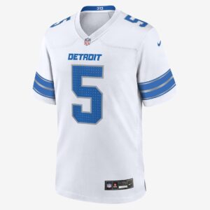 David Montgomery Detroit Lions Men's Nike NFL Game Football Jersey 1
