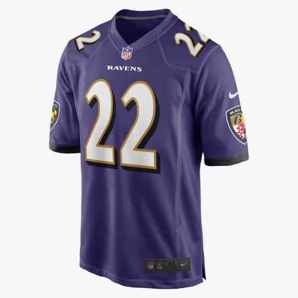 Derrick Henry Baltimore Ravens Men's Nike NFL Game Football Jersey 1