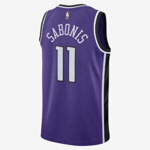 Domantas Sabonis Sacramento Kings 2024/25 Hardwood Classics Men's Nike Dri-FIT NBA Swingman Jersey 2