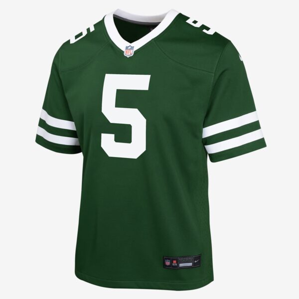 Garrett Wilson New York Jets Big Kids' Nike NFL Game Jersey 1