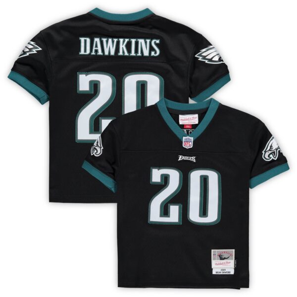 Brian Dawkins Philadelphia Eagles Mitchell & Ness Infant 2004 Retired Legacy Jersey - Black photo 1 topcoolteez