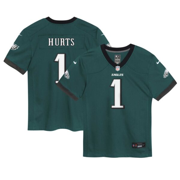 Jalen Hurts Philadelphia Eagles Nike Infant Game Jersey - Midnight Green photo 1 topcoolteez