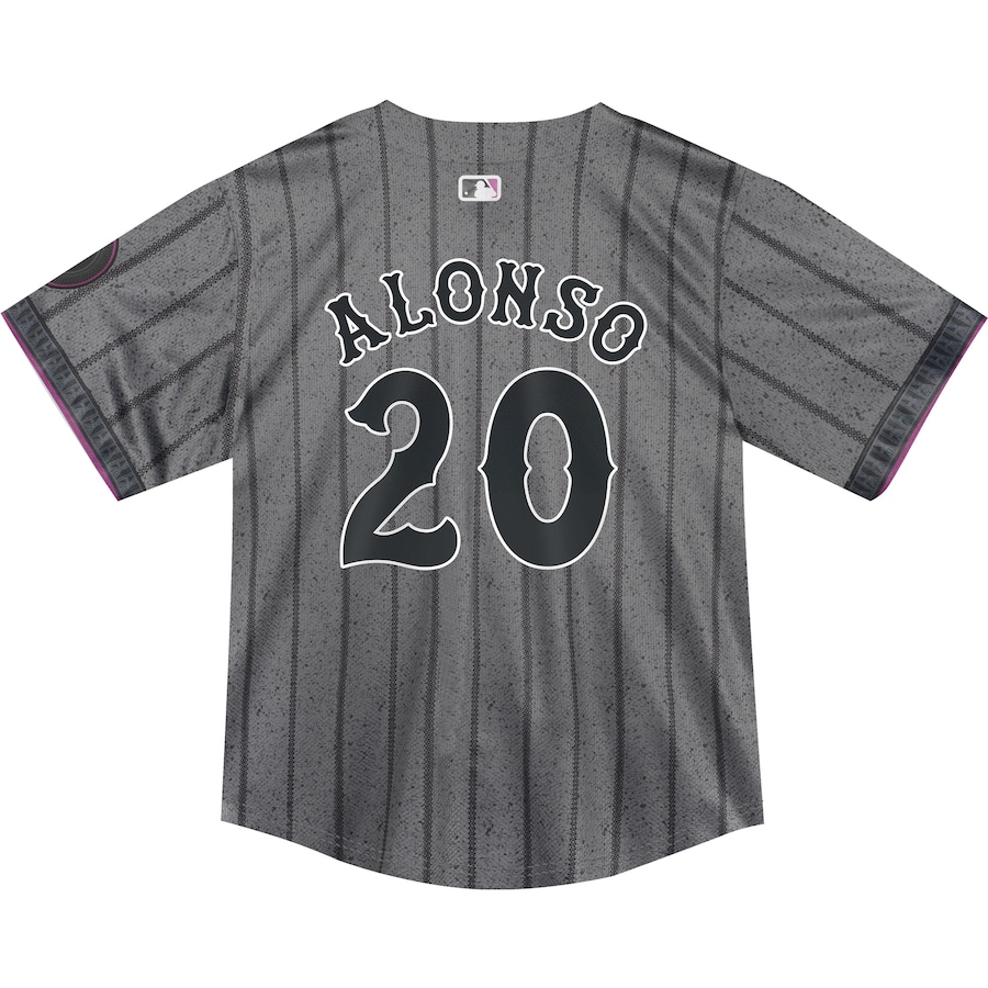 Pete Alonso New York Mets Nike Infant 2024 City Connect Limited Player Jersey - Graphite photo 3 topcoolteez