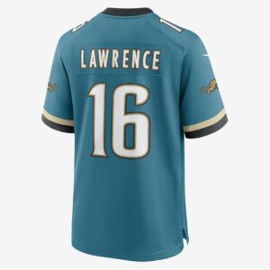 NFL Jacksonville Jaguars (Trevor Lawrence) Men's Game Football Jersey 2