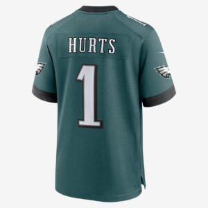 Jalen Hurts Philadelphia Eagles Super Bowl LIX Men's Nike NFL Game Jersey 1