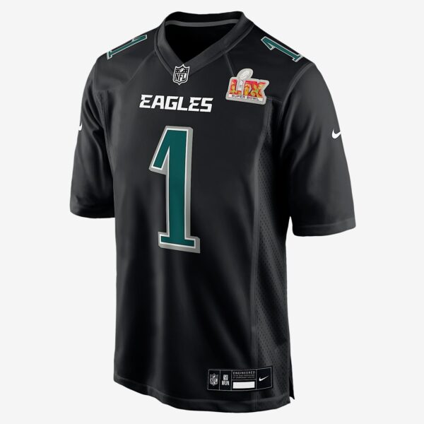 Jalen Hurts Philadelphia Eagles Super Bowl LIX Men's Nike NFL Game Fashion Jersey 1