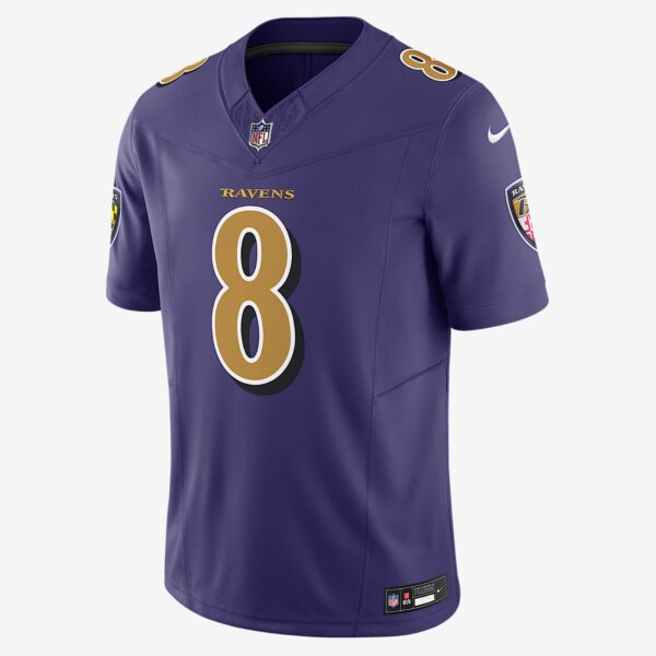 Lamar Jackson Baltimore Ravens Men's Nike Dri-FIT NFL Limited Football Jersey 1