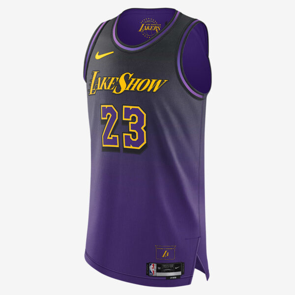 LeBron James Los Angeles Lakers 2024/25 City Edition Men's Nike Dri-FIT ADV NBA Authentic Jersey 1