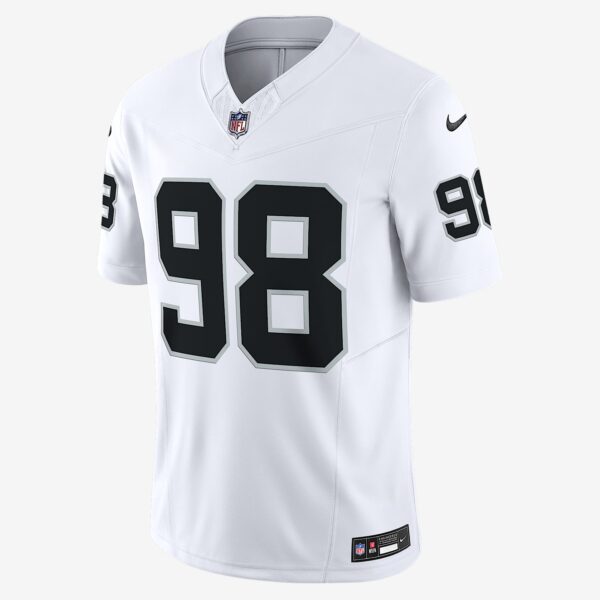 Maxx Crosby Las Vegas Raiders Men's Nike Dri-FIT NFL Limited Football Jersey 1