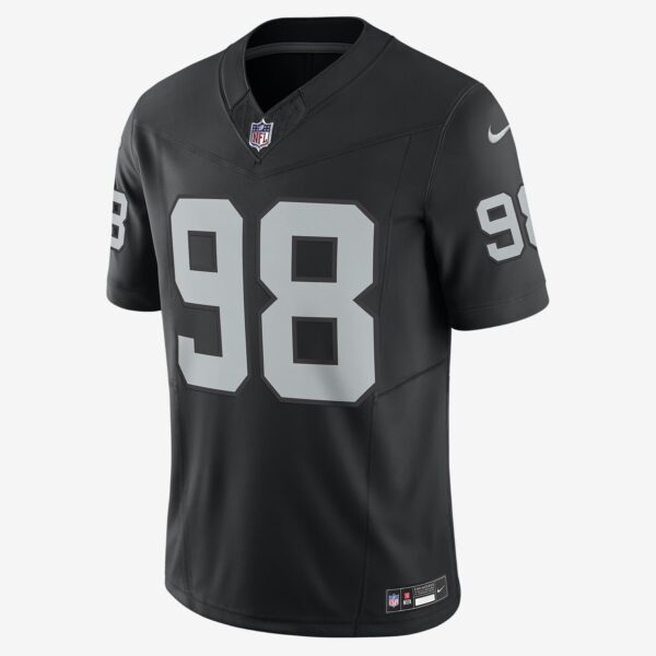 Maxx Crosby Las Vegas Raiders Men's Nike Dri-FIT NFL Limited Football Jersey 1